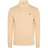 Polo Ribbed Collar Color Block Logo Embroidered Long Sleeve Knit Sweater Men Sweater 710859939-504