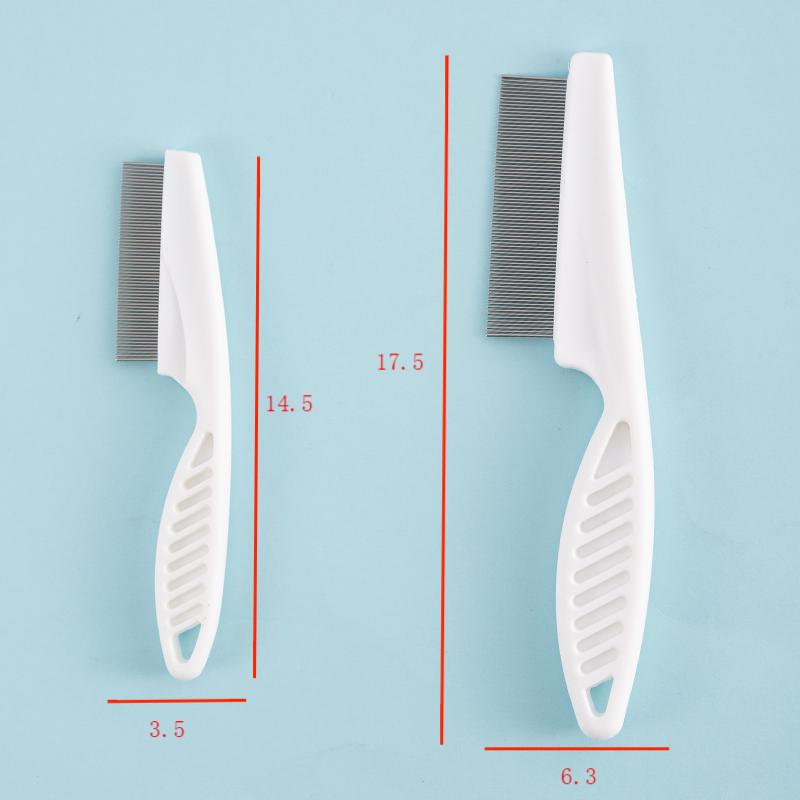 Cross-border Pet Comb Stainless Steel And Abs Material Blue/pink/grey