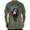 T Shirt Maglietta Premium Uomo Sullen Art Norton Spine Tatuaggio