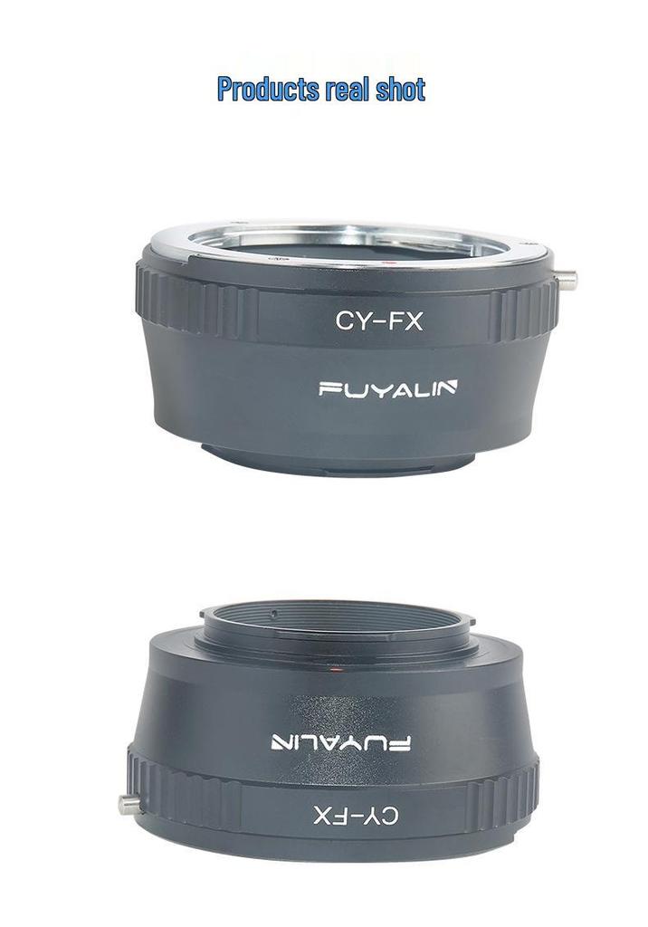 Адаптер объектива CY-FX для объективов с креплением Contax CY на камеры Fujifilm серии X