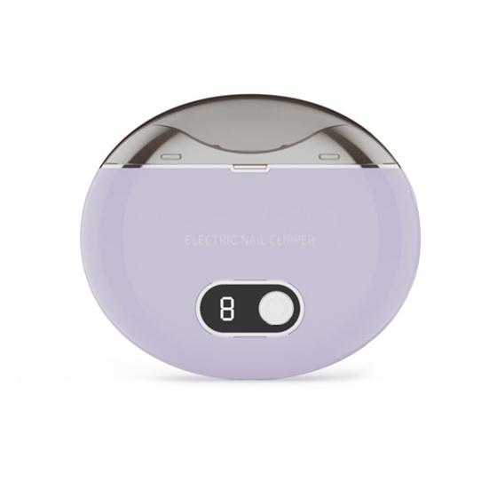 Автоматическая электрическая машинка для стрижки ногтей с цифровым ЖК-дисплеем, 3-скоростной регулируемый триммер для ногтей со светодиодной подсветкой, аккумуляторная электрическая машинка для стрижки ногтей
