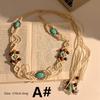 Retro Waist Chain Bohemian Ethnic Style Belt Strap New Jewelry Accessories  Girls