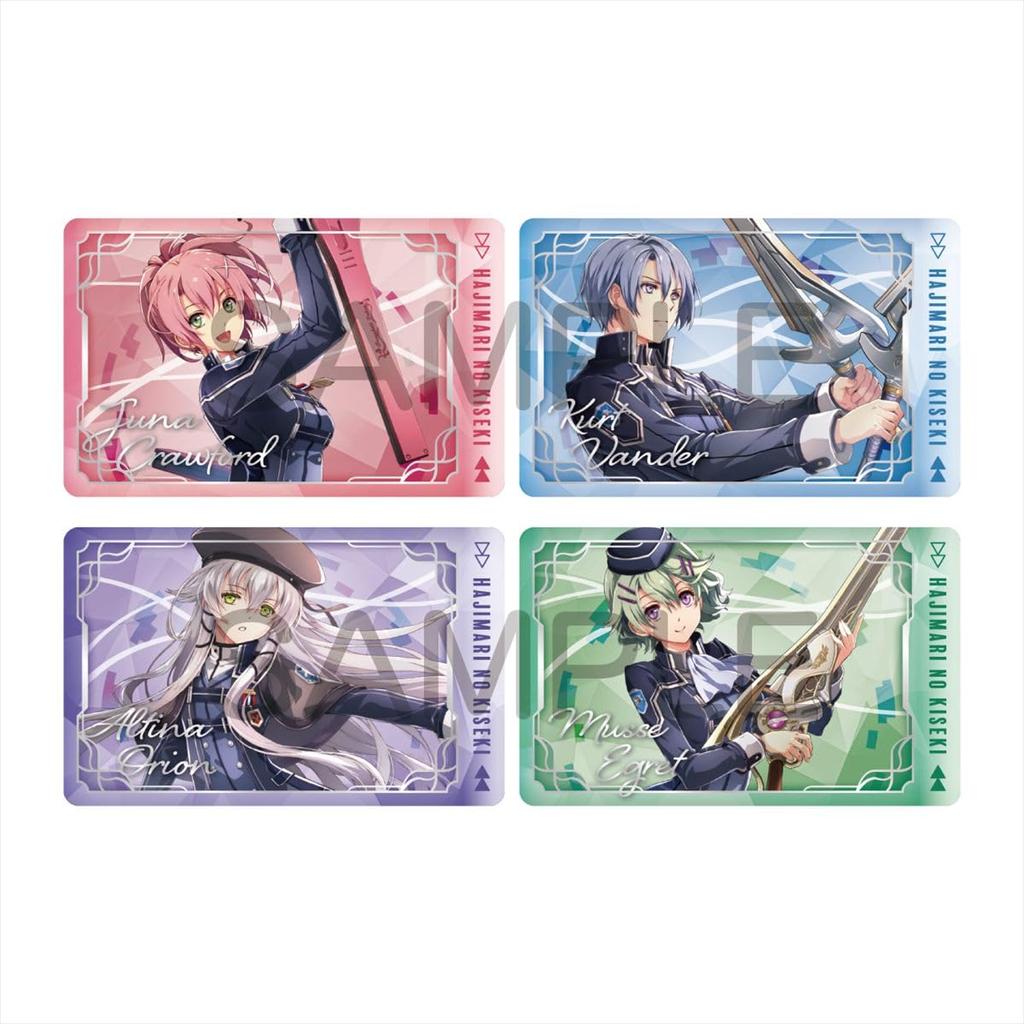 Algernon Products Hajimari no Kiseki Trading Visual Card 1 1 Box H54 x PVC Vol. Approx. W85.5mm