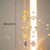 44Mm Heart Love Wind Chime Window Outdoor Garden  Crystal Hanging Pendant Suncatcher Diamond Prisms Pendants Home Decoration