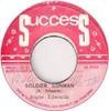 7-дюймовая пластинка RUPIE EDWARDS Soldier Gunman NONE Success 1974 Ямайка Регги Ска Даб Б/у