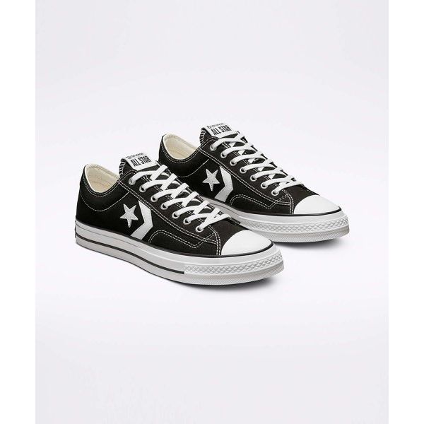 Converse Черные винтажные белые кроссовки унисекс Star Player 76 A01607C