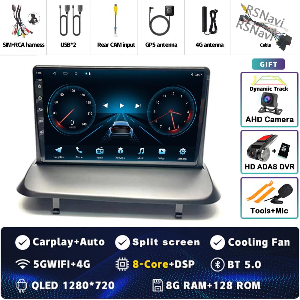 Android 14 Carplay Car Radio For Peugeot 5008 3008 2009-2015 Multimedia Video Player Navigation GPS Stereo 2Din DVD Head Unit BT