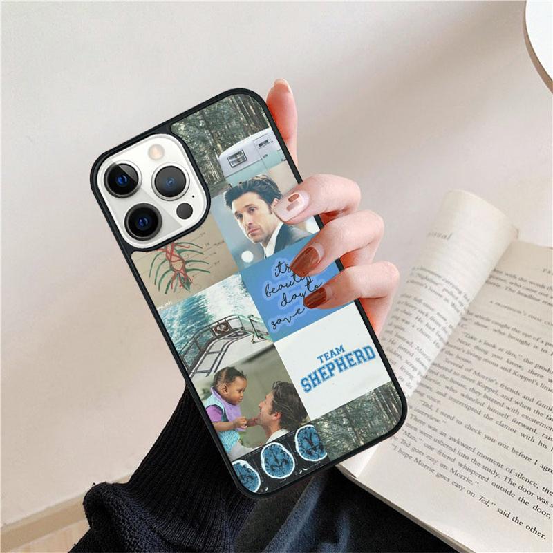 Чехол для мобильного телефона Дерек Шепард Анатомия Грей Для iPhone 17 Air 16 15 14 12 13 11 Pro MAX apple Plus SE2020 Coque