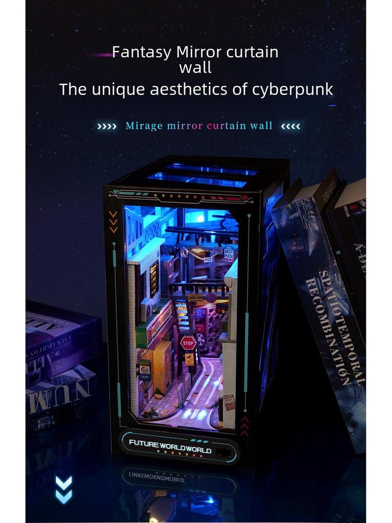Модель подставки для книг Tianyu Cyberpunk своими руками: TC36