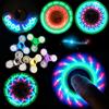 6colors Creative LED Light Luminous Fidget Spinner Changes Hand Spinner Golw In the Dark Stress Relief Toys For Kids