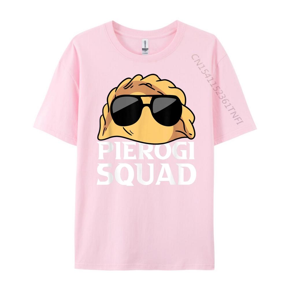 Pierogi Squad Polish Food Poland Clothing Printed TShirt Vegan Green And White Graphic T Shirt Mens TShirts Fathers Day