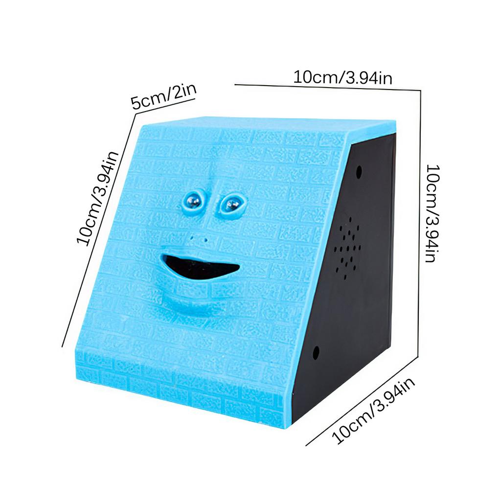 Money Eating Coin Bank Monkey Saving Box Automatic Coin Eating Savings Piggy Bank Novelty Gift For Kids