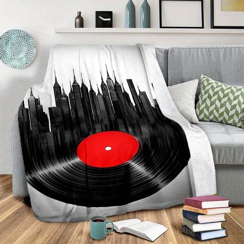 City Record Blanket Suitable For Sofa Bed Travel Camping Living Room Sofa Chair And Bed Nap Blanket Office Bed Camping Travel Multifunctional Gift