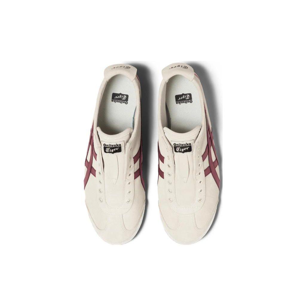 ONITSUKA TIGER Унисекс Mexico 66 Slip‑On Береза Темно-вишневый 1183B782‑201