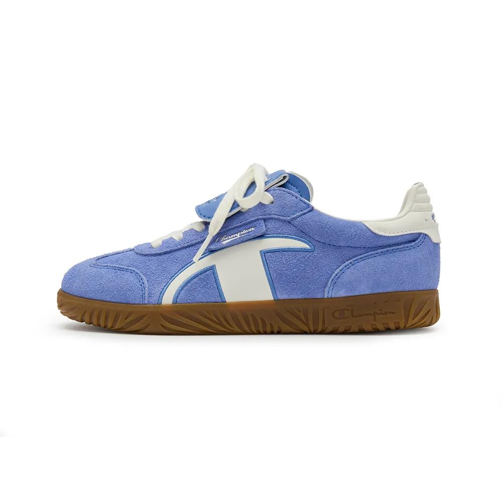 Champion Champ T Trainer T Head Army Trainers Low top Skateboard Shoes Women's Blue (Unisex) German Army Trainers U4CFCTW14M1