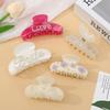 1 шт. Французский стиль, легкая роскошь, темперамент, модная заколка-акула, простое и высококлассное ощущение, заколка-краб, аксессуар для волос