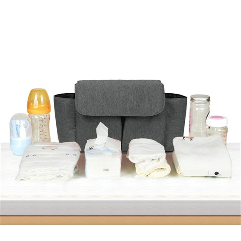 Подвесная сумка для подгузников на коляску, большая вместимость, дорожная сумка для мам, многофункциональная сумка для беременных и детей, органайзер для коляски, сумка для мам