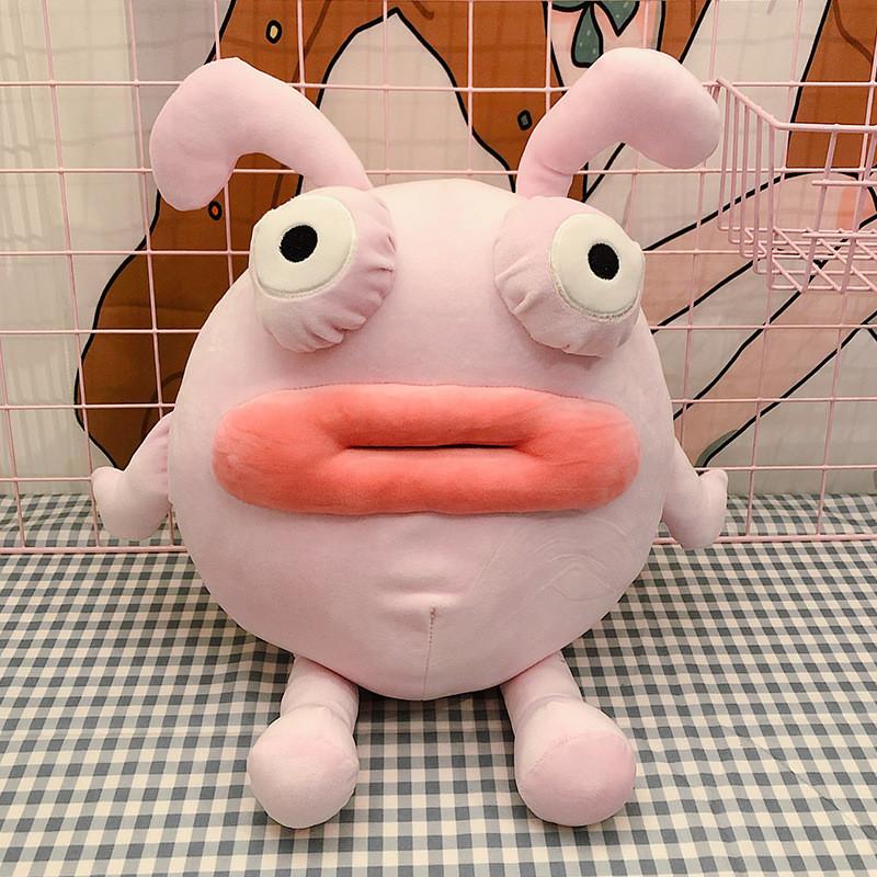 Плюшевые Игрушки-Сосиски для Рта Милая Мультяшная Подушка для Девочки Пародия Праздничные Подарки Куклы