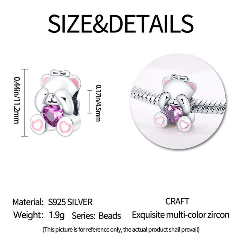 Шарм Оригинальные Персонажи Бусины Подходит для Браслетов Браслетов Ожерелья Для Шармов Медь Женщины Роскошь Сделай Сам Изготовление Ювелирных Изделий