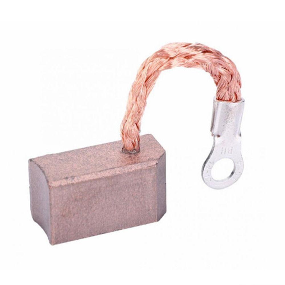 4pcs Hand Tools 11*10*20mm J465 Leads Generator Brush Replacement Carbon Brushes Wire Electric Motor