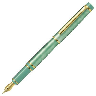 PILOT GRANSE Перьевая ручка Мраморно-зеленая Тонкое перо FGRC-2MR-MAG-F