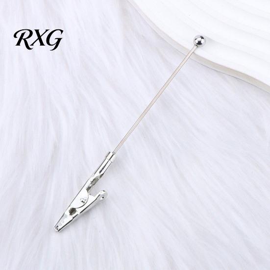 Metal Crocodile Clips Beadable Clip, Long-Tailed Clamp, Note Clip Memo Holder, Sturdy Holders DIY Photo for Office Home Desk, Party Favors Decorative