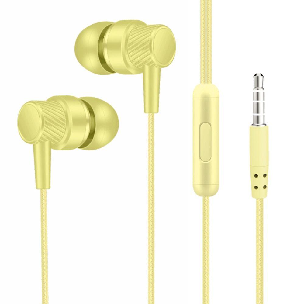 3.5mm In-ear Headphones in Ear Wired Headset Portable Music Earphones