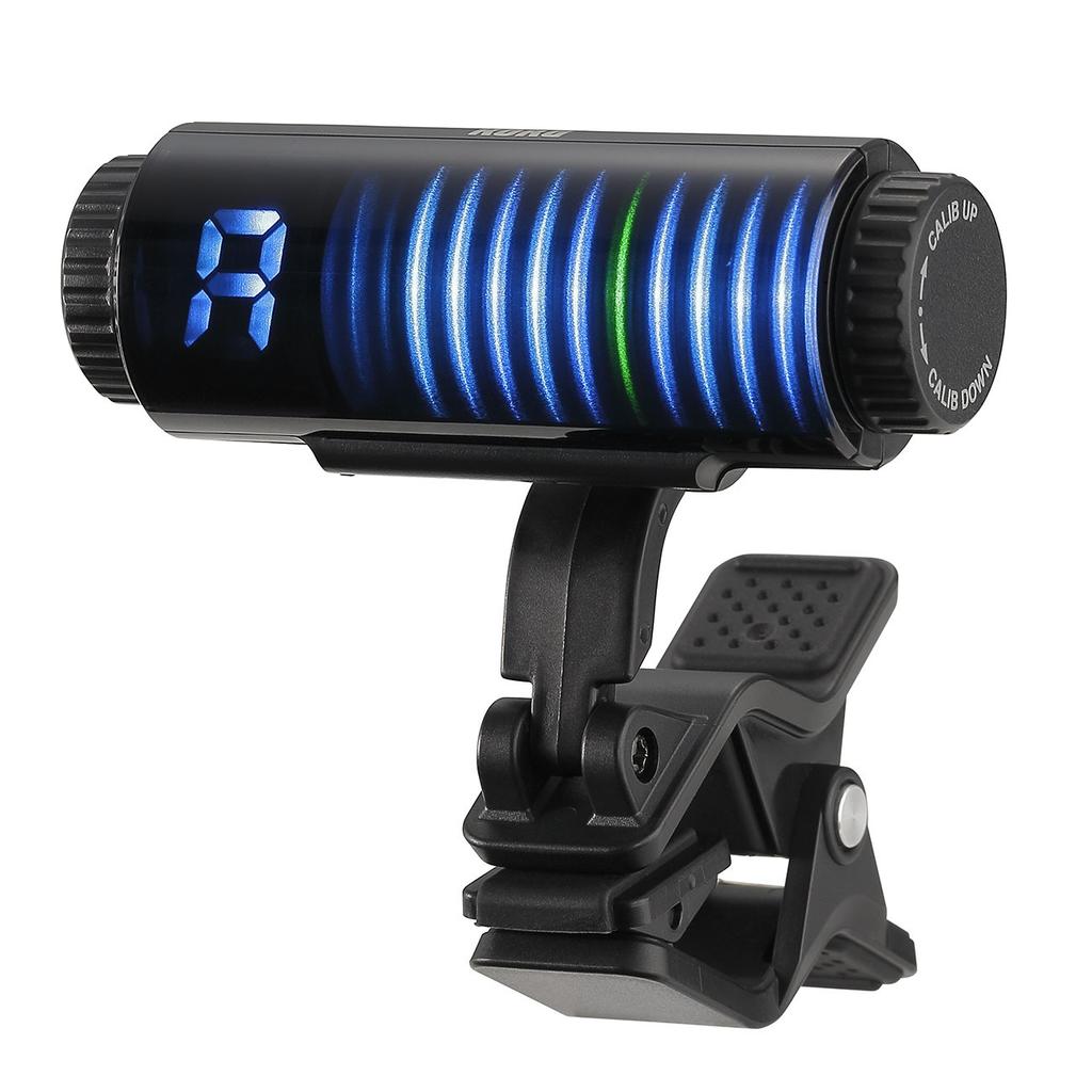 KORG Sledgehammer Pro SH-PRO Clip-on Tuner for GuitarBass, 3D Visual Display, ±0.1 Cent High Accuracy, Strobe Tuning, Lightweight and Compact