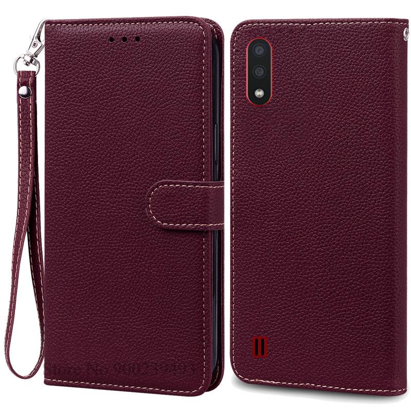 Чехол SamsungM01 для Samsung Galaxy M01, чехол SM-M015F, кожаный чехол-кошелек с магнитом для Samsung Galaxy M01 M 01 M015F, откидная крышка