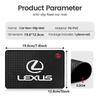 YOM1 For Lexus PVC Car Dashboard Sticky Non Slip Mat Phone Holder Anti-Slip Silicone Mat CT ES GS NX IS250 RX350 IS200 LX570 UX250h