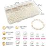 Pearl Set Pentagram Spacer Bead Accessories Handmade Diy Beaded Bracelet Earrings Necklace Set