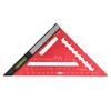 7 Inch Rafter Square with Level High Accuracy Aluminum Alloy Detachable Triangle Square Ruler for