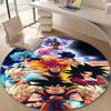 1pc Dragon Ball1 Design Printed Area Round Carpet for Bedroom Living Room Home Decor Rugs Mat Non Slip Mat Rug for Bedside