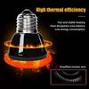 1Pc 220-240V Far Infrared Heating Lamp Black Ceramic E27 Pet Warmer Bulb Brooder Chickens Tortoise Lizard Reptile Light 20-80W