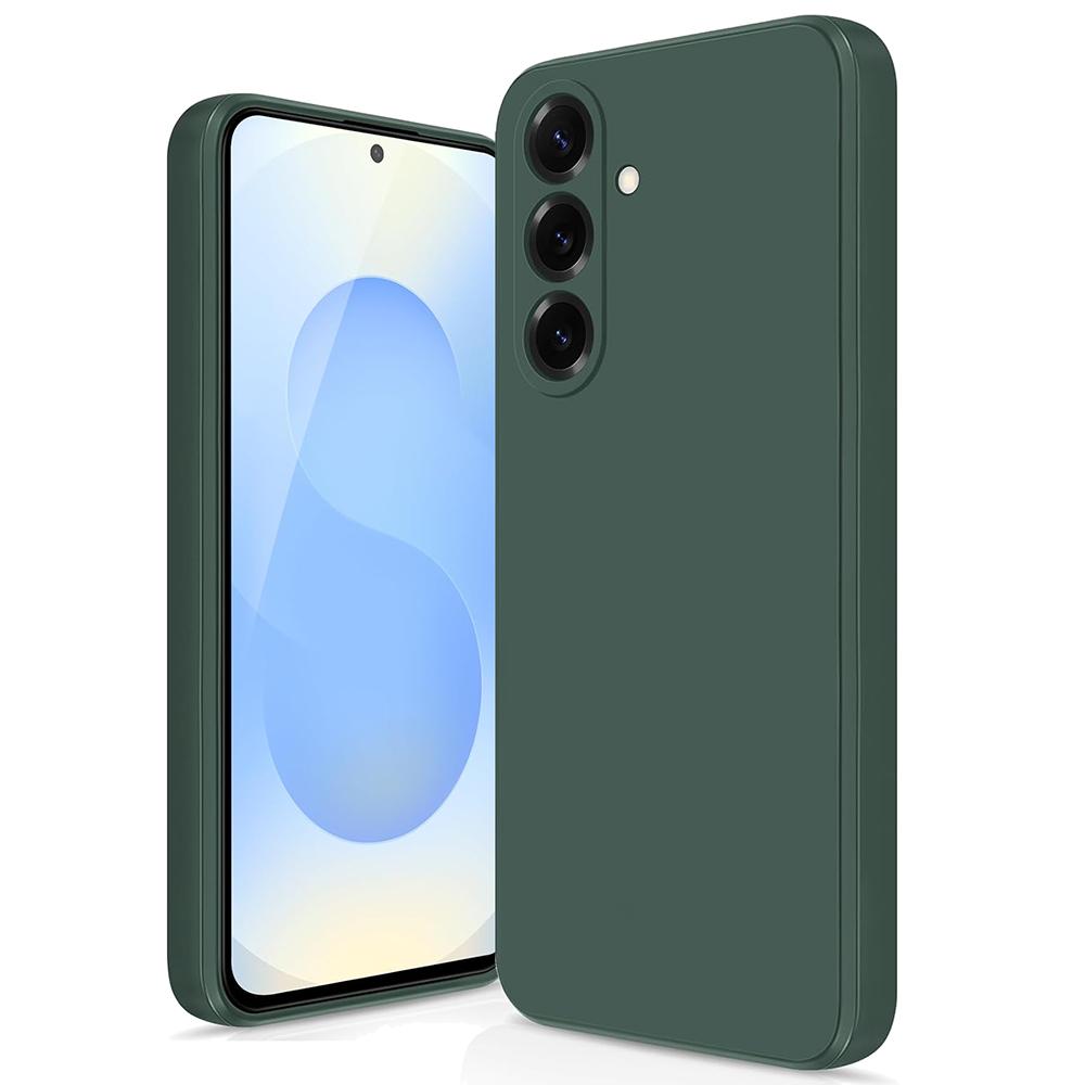 Однотонный квадратный мягкий силиконовый чехол для Samsung S25 Edge S24 S23 S21 S20 FE S22 Ultra Plus Роскошный матовый чехол Coque Fundas