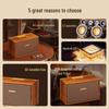 SADA K58 Retro Wooden Portable Bluetooth Speaker