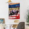 Jorge Lorenzo Custom Your Name Wall Decor Tapestry Art For Pet Memorial Birthdaywedding Party Backdrop Family Gift
