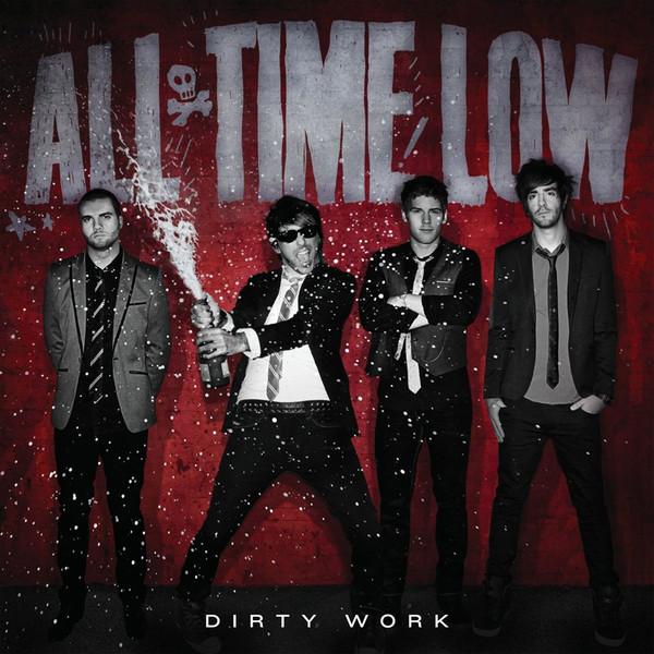 CD ALL TIME LOW - Dirty Work B001534602 DGC Records, Ho 2011 US Rock Used