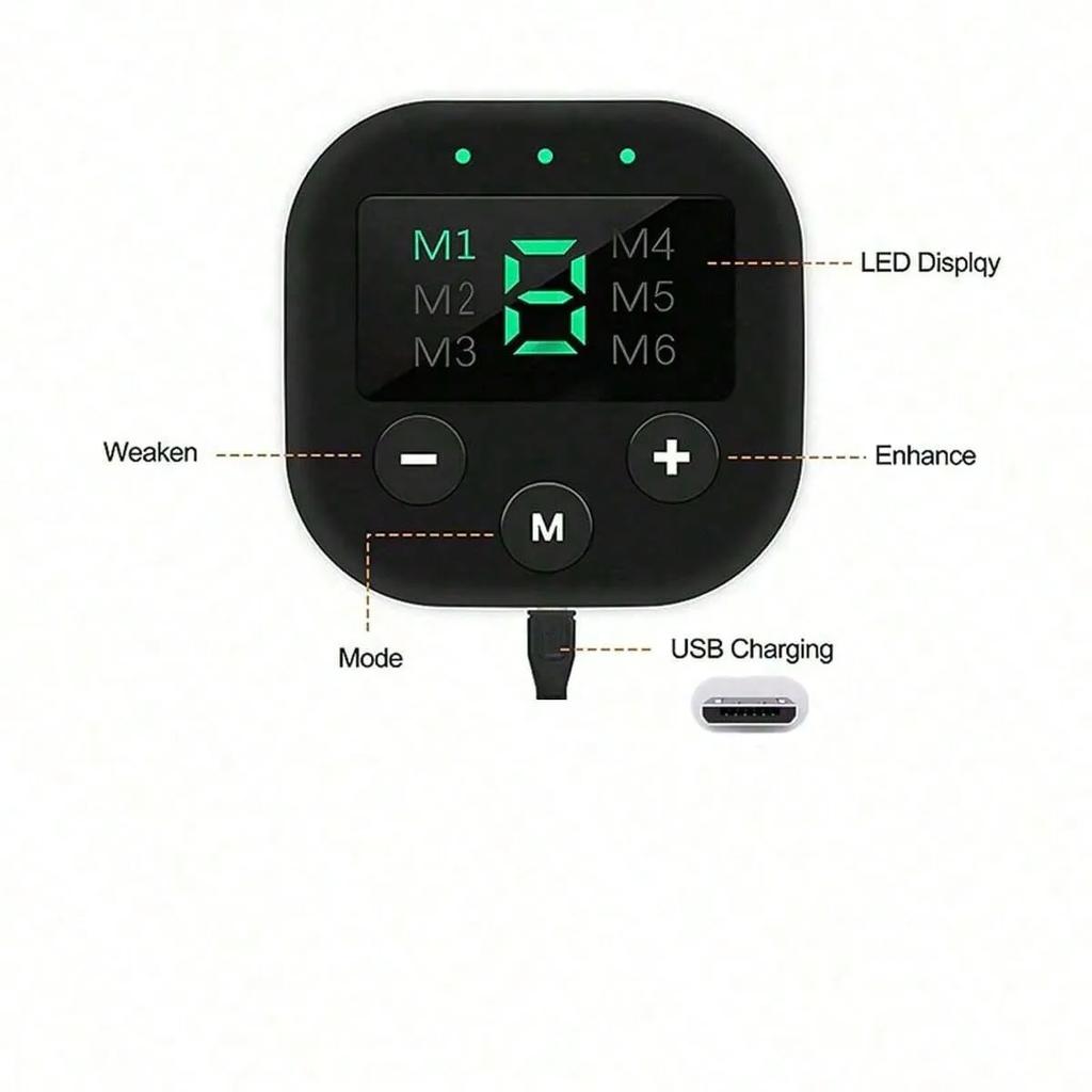 Умный EMS Беспроводной Миостимулятор Тренажер для Фитнеса Тренировка Пресса Электрические Наклейки Массажер для Тела