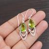 Peridot Earrings Gemstone Jewelry, 925 Solid Sterling Silver Earrings, Handmade Jewelry Birthstone Earrings, Gift For Him
