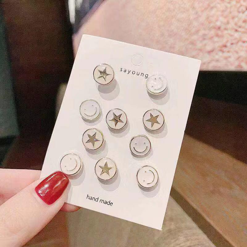 Набор корейских брошей от откровенности из 10 штук: Универсальная булавка-украшение для корсажа, одежды и цветочной бижутерии