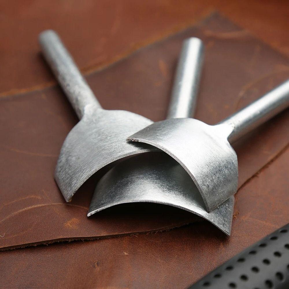1Pcs 10-50mm Leather Craft Tool Leather Punching Wallet Edge Trimming Tool for Belt Strap