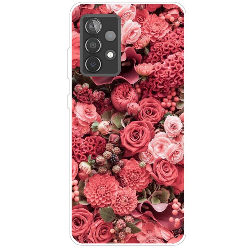 Для чехла Samsung A52s 5G противоударный мягкий силиконовый чехол из ТПУ для Samsung Galaxy A52s 5G чехлы для телефонов A52 S милый мультфильм