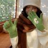 Windproof Candy Color Women Knitted Gloves  Gloves Korean Style Gloves Outdoor Gloves
