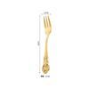 Retro Gold Cutlery Set Luxury Complete Tableware European Style Stainless Steel Spoon Fork Steak Knife Dinnerware Set Gift Box