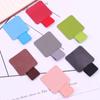 Desk PU Leather Notebooks Clipboards Office Accessories Clip Pencil Holder Pen Organizer Pen Clips