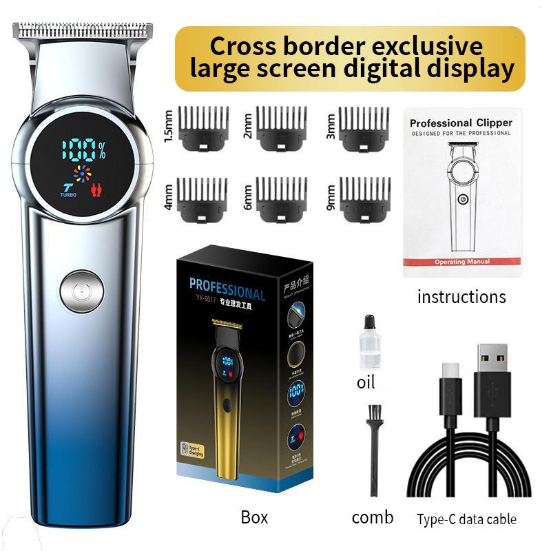 New Electric Professional Barber Cutters Shaving Hair Tools Hair Salon Special Electric Clipper Carving Hair Clipper