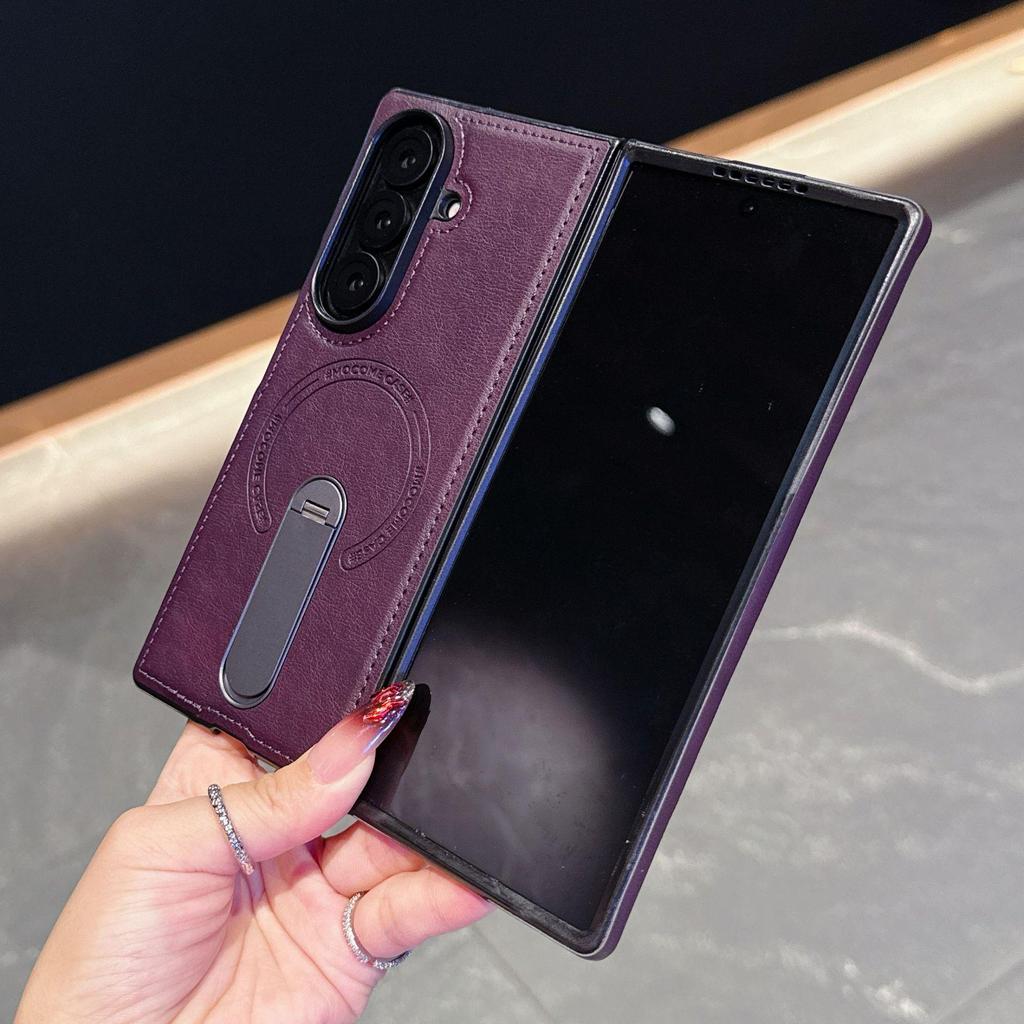 Чехол-книжка Samsung Z Fold7 с вращающейся на 360° подставкой и магнитной беспроводной зарядкой