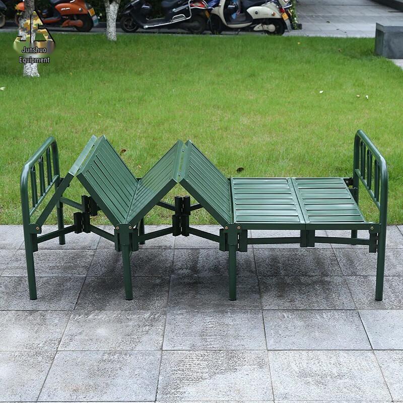Junshuo Portable Military Green Folding Outdoor Cot