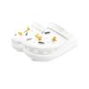Crocs Кроксы Crush Clog EVA Popcorn Puff Обувь Повседневная и Удобная Обувь с Отверстиями Унисекс Белый